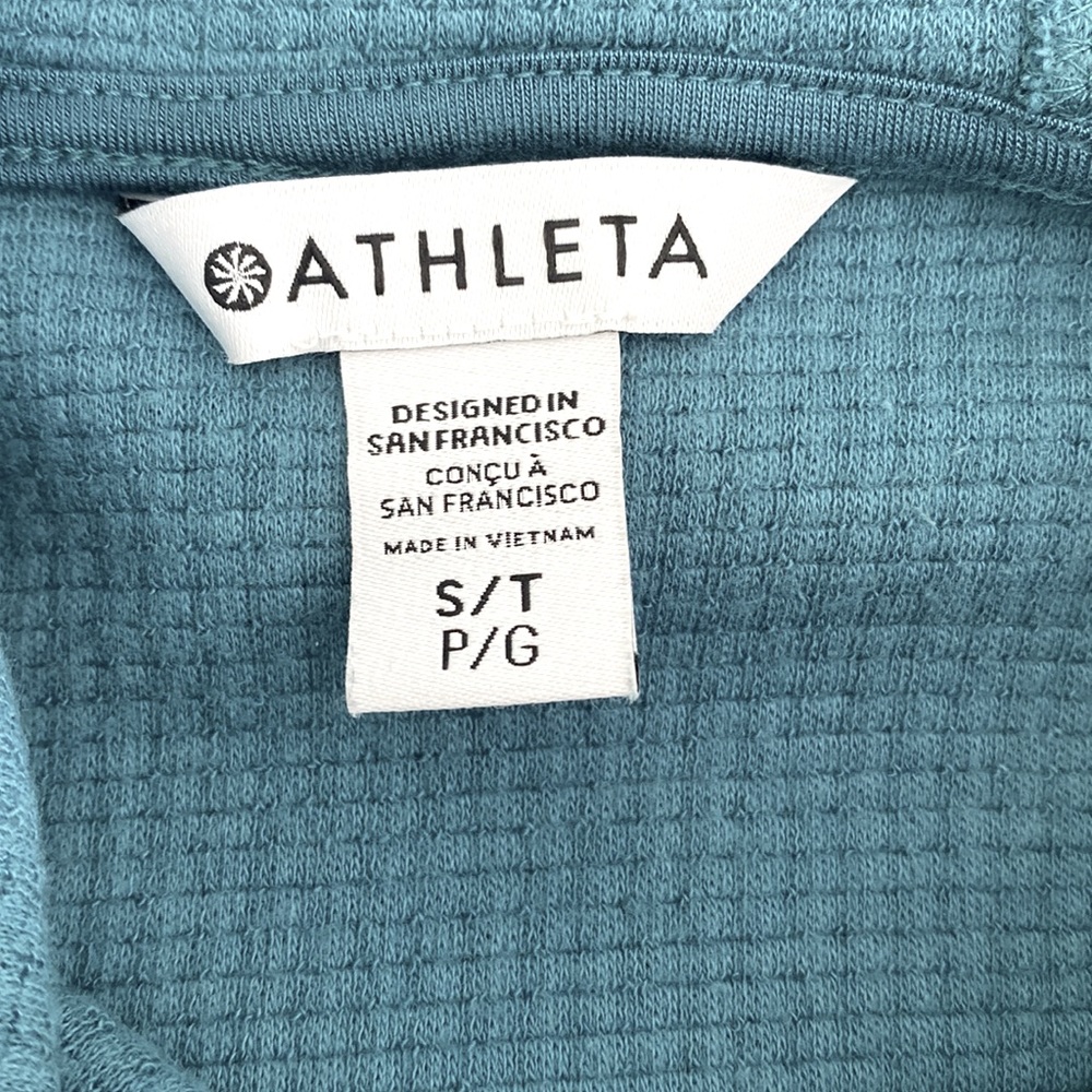 Athleta Balance Waffle Hoodie Sweatshirt - Picture 8 of 9